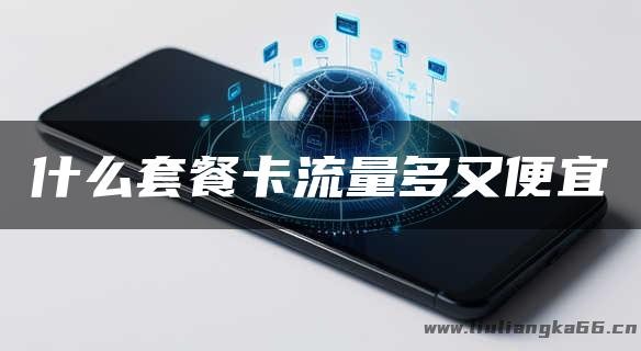 什么套餐卡流量多又便宜